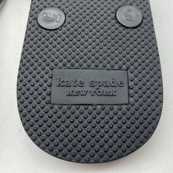 NWT Kate Spade New York Foxy Women’s Dark Blue Sandals Size 9B - Picture 7 of 8